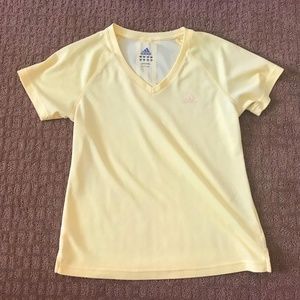 Adidas Yellow Dri-Fit Shirt